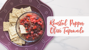 Roasted Pepper Olive Tapenade